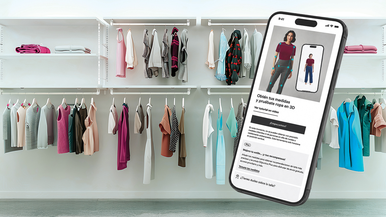 comprando ropa online con el móvil